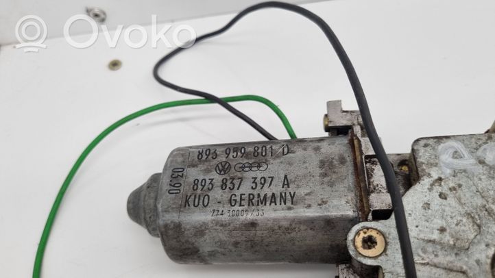 Audi 80 90 B3 Mécanisme de lève-vitre avec moteur 893959801D