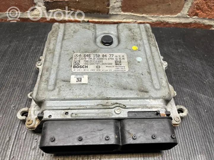 Mercedes-Benz Sprinter W906 Unité de commande, module ECU de moteur A6461500477