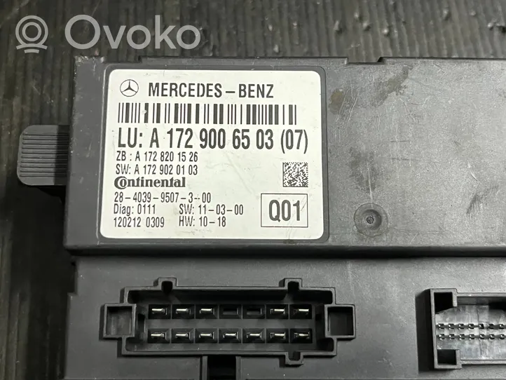 Mercedes-Benz SLK R172 Inne komputery / moduły / sterowniki A1729006503