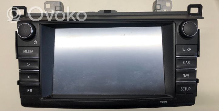 Toyota RAV 4 (XA40) Panel / Radioodtwarzacz CD/DVD/GPS 8614042330