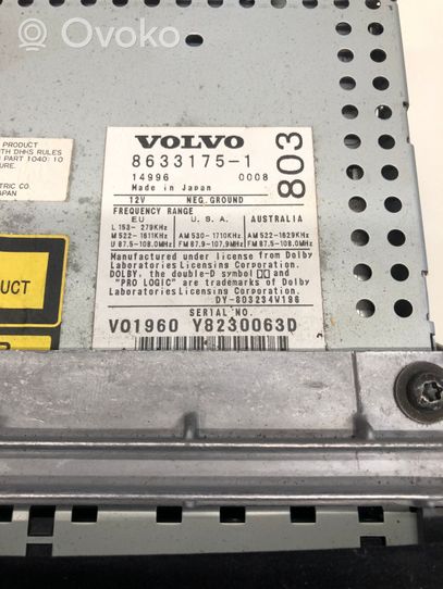 Volvo XC70 Radija/ CD/DVD grotuvas/ navigacija 86331751