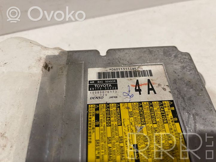 Lexus IS III XE30 Module de contrôle airbag 8917053220