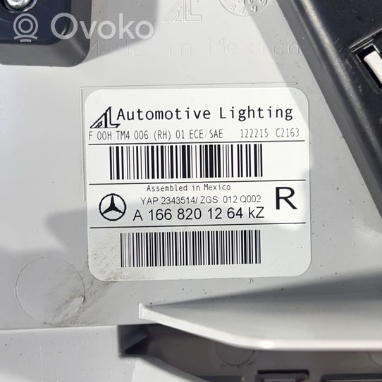 Mercedes-Benz GL X166 Luci posteriori del portellone del bagagliaio A1668201264