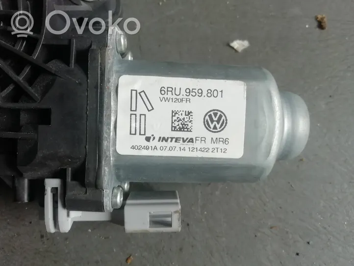 Volkswagen Up Etuoven ikkunan nostomoottori 6RU959801