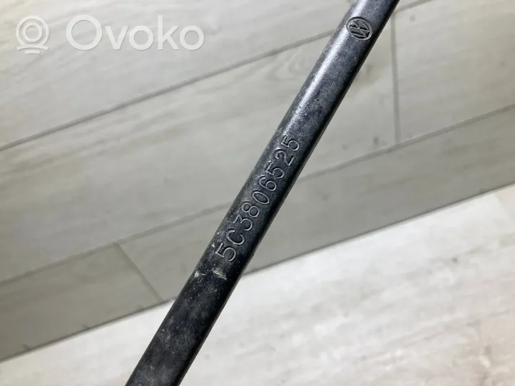 Volkswagen Beetle A5 Rivestimento della modanatura della chiusura del vano motore/cofano 5C3806525