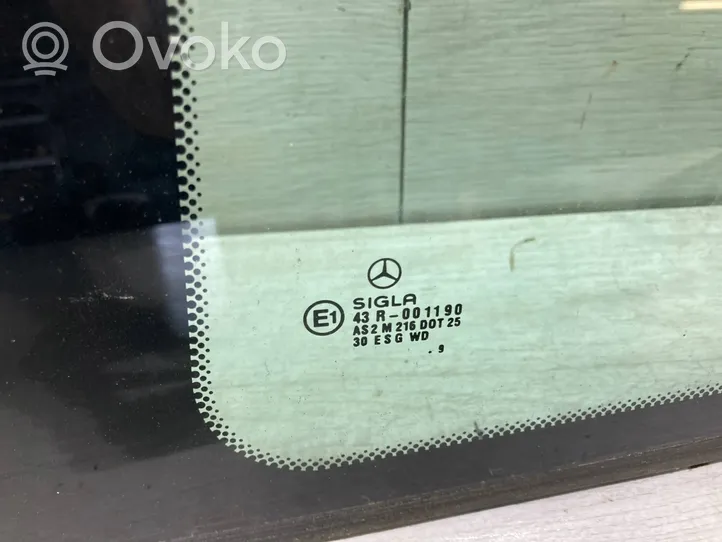Mercedes-Benz CLK A208 C208 Mazā "A" tipa priekšējo durvju stikls 