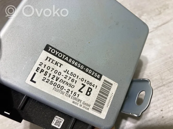 Toyota Yaris Ohjaustehostimen ohjainlaite/moduuli 89650-0D256