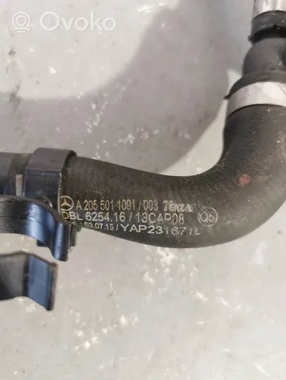 Mercedes-Benz C AMG W205 Engine coolant pipe/hose A2055011091