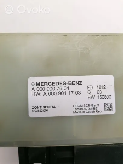 Mercedes-Benz E W238 Išmetimo valymo valdymo blokas A0009007604