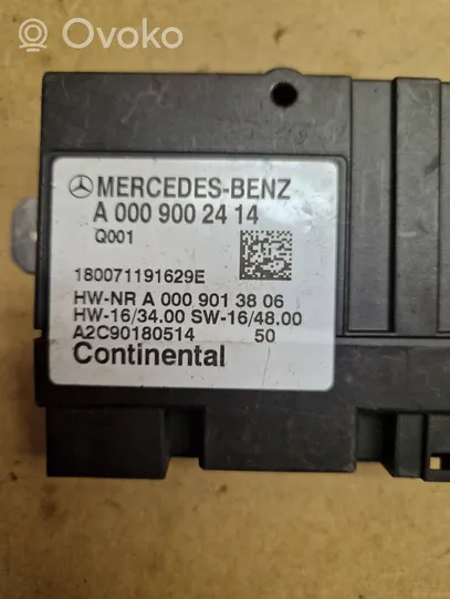 Mercedes-Benz GLC X253 C253 Centralina/modulo pompa dell’impianto di iniezione A0009002414