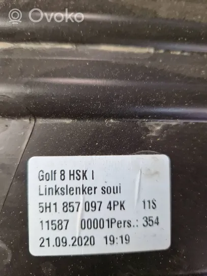 Volkswagen Golf VIII Schowek deski rozdzielczej 5H1857097