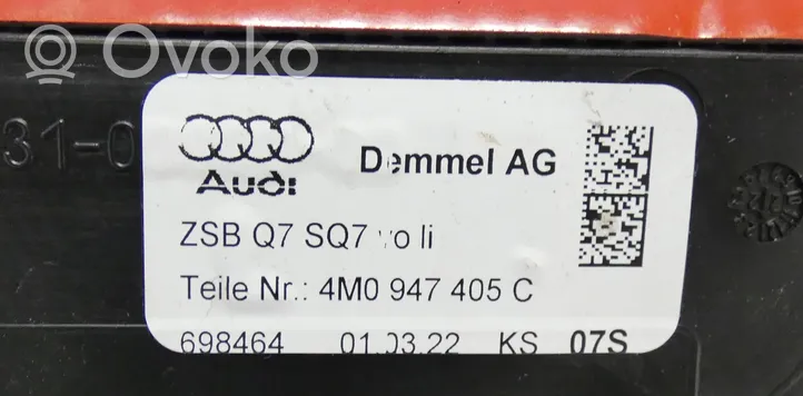 Audi SQ7 Listwa progowa przednia / nakładka 4M0947405C