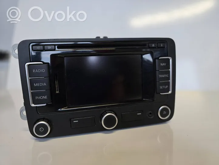 Volkswagen PASSAT B7 Radio/CD/DVD/GPS-pääyksikkö 3C0035279