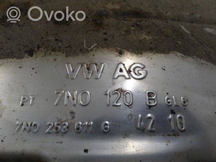 Volkswagen Sharan Tłumik tylny / Końcowy / Wydech 7N0253611G