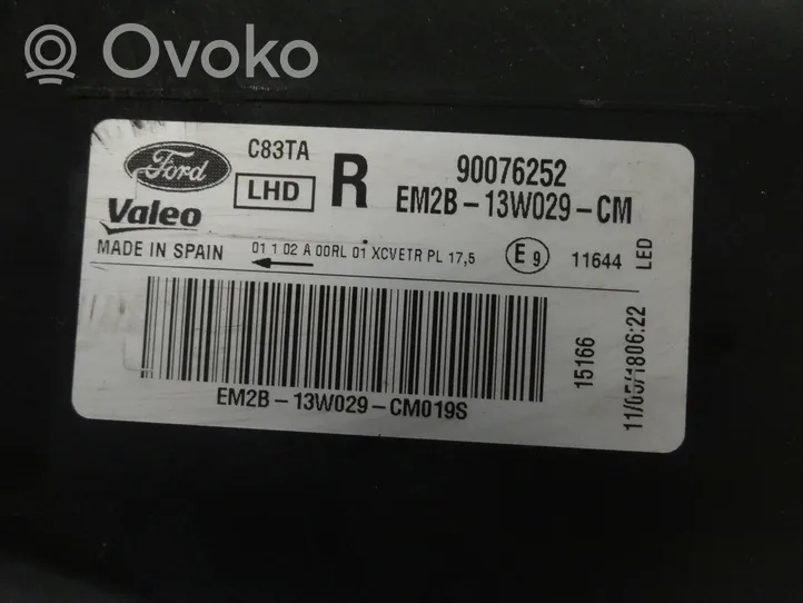 Ford S-MAX Etu-/Ajovalo EM2B-13W029-CM
