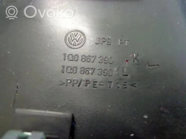 Volkswagen Eos Rivestimento della console di illuminazione installata sul rivestimento del tetto 