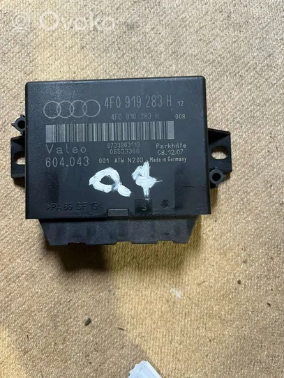 Audi Q7 4L Unité de commande, module PDC aide au stationnement 4F0919283H