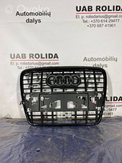 Audi A6 S6 C6 4F Maskownica / Grill / Atrapa górna chłodnicy 4F0853651AJ