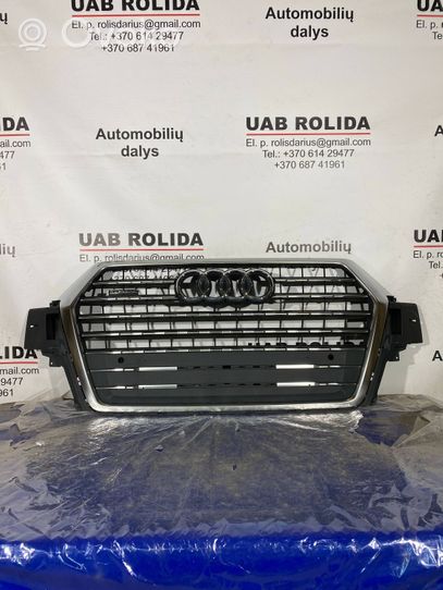 Audi Q7 4M Griglia superiore del radiatore paraurti anteriore 4M0853651