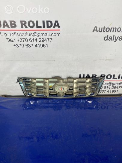 Hyundai Accent Grille calandre supérieure de pare-chocs avant 8636125620