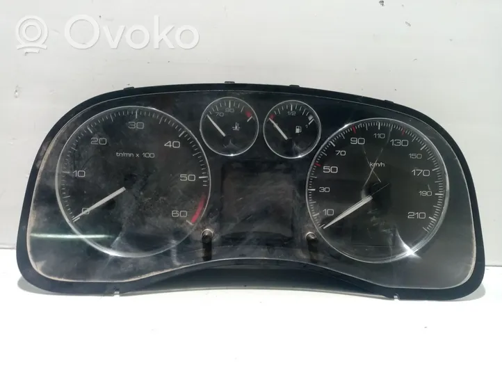 Peugeot 307 Compteur de vitesse tableau de bord 216518703