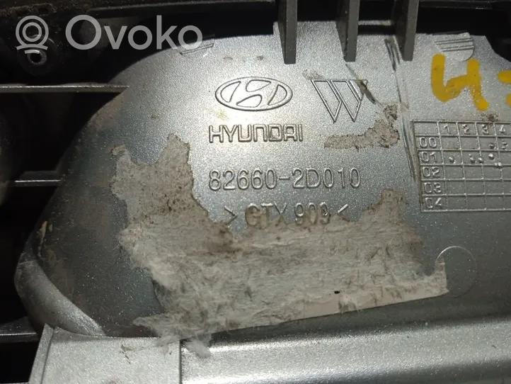 Hyundai Elantra Poignée extérieure avant 826602D010