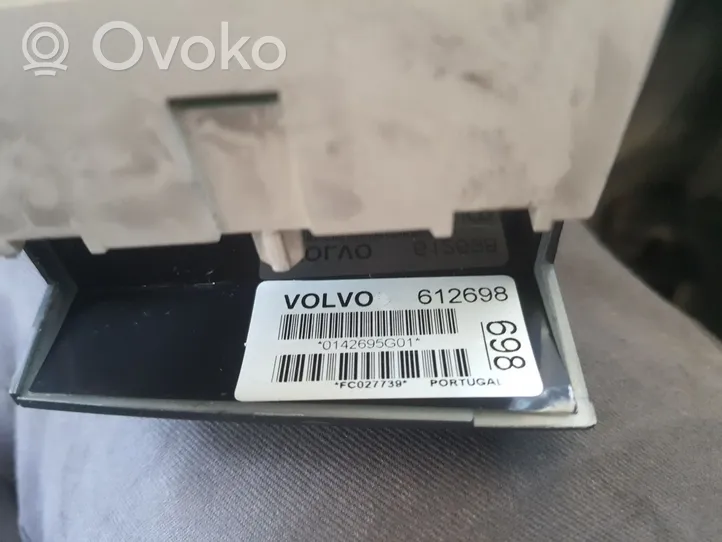 Volvo S40, V40 Ilmastoinnin ohjainlaite/moduuli 612698