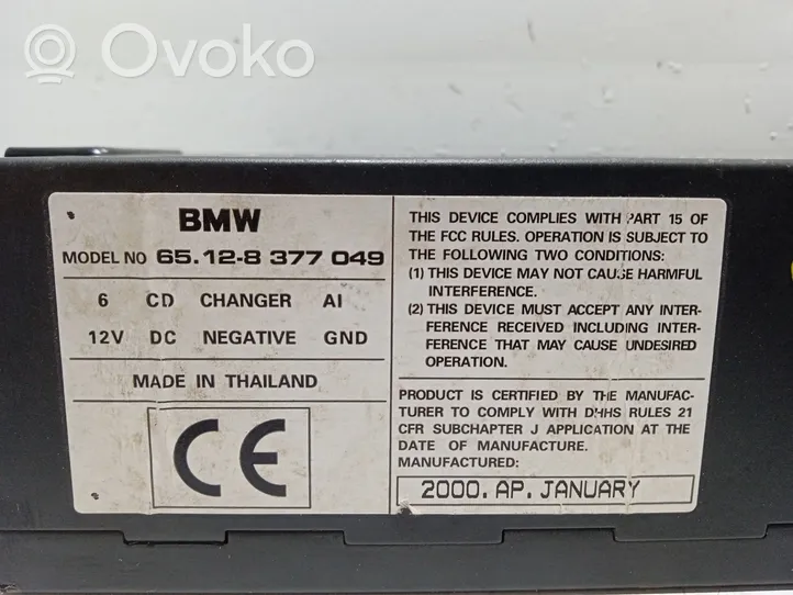 BMW 3 E36 Unité de contrôle son HiFi Audio 65128377049