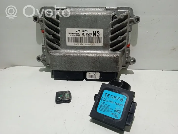 Chevrolet Aveo Sterownik / Moduł ECU KITINMOVILIZADOR