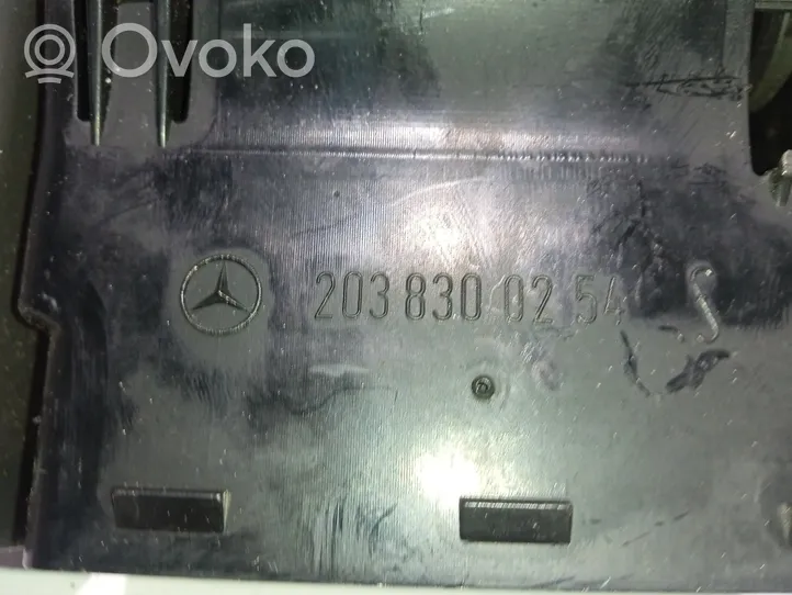 Mercedes-Benz CLK AMG A208 C208 Dysze / Kratki środkowego nawiewu deski rozdzielczej 2038300254