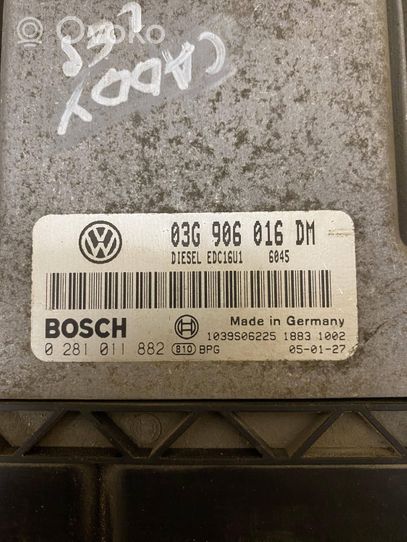 Volkswagen Caddy Centralina/modulo del motore 03G906016DM