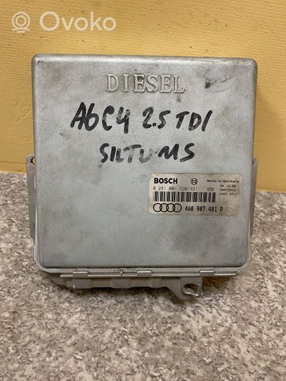 Audi A6 S6 C4 4A Calculateur moteur ECU 4A0907401P