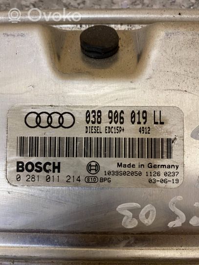 Audi A6 S6 C5 4B Centralina/modulo del motore 038906019LL