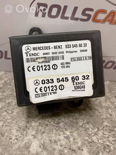 Mercedes-Benz E W212 Altre centraline/moduli 0335456032