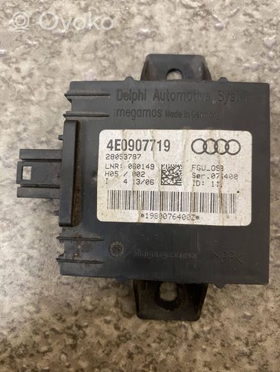 Audi A8 S8 D3 4E Boîtier module alarme 4E0907719