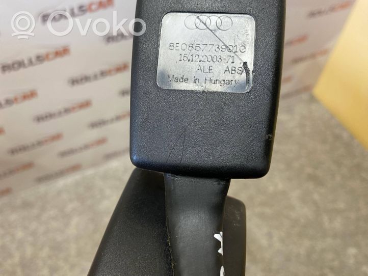 Audi A4 S4 B6 8E 8H Keskipaikan turvavyön solki (takaistuin) 8E085773901C