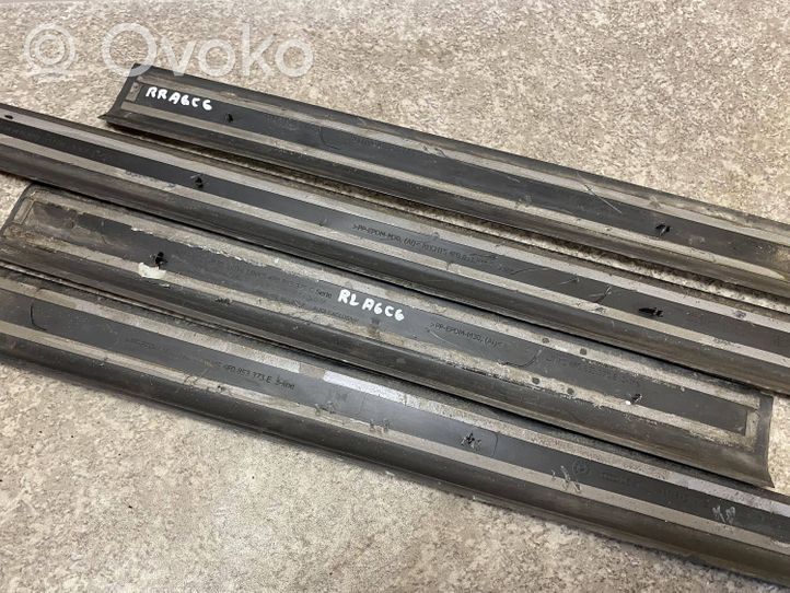 Audi A6 S6 C6 4F sill trim set (inner) 4F0853376E