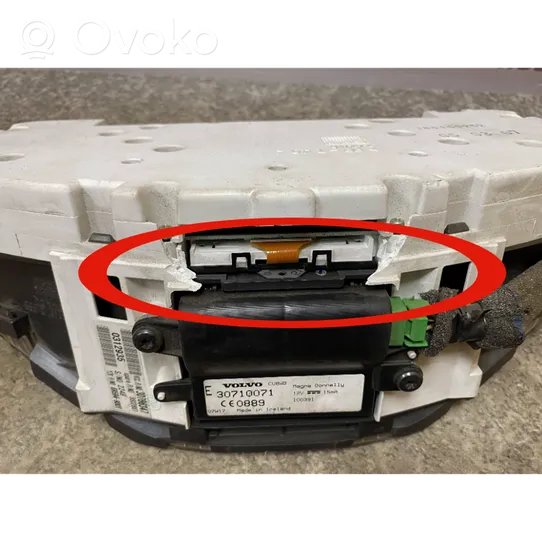 Volvo S40 Tachimetro (quadro strumenti) 30786347