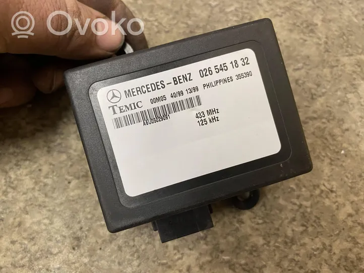 Mercedes-Benz Sprinter W901 W902 W903 W904 Imobilaizerio valdymo blokas 0265451832