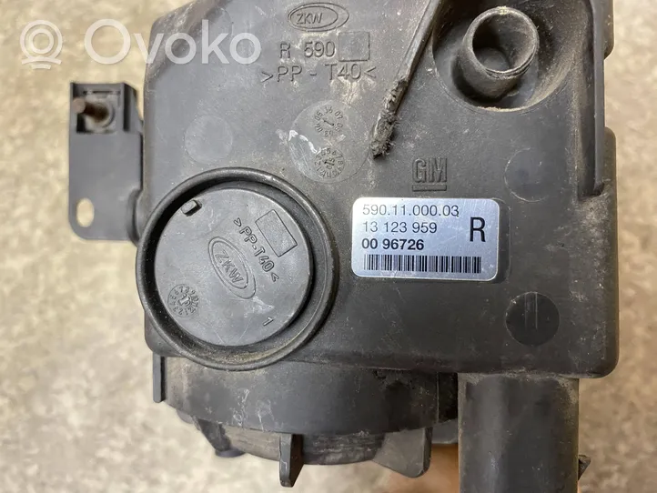 Opel Signum Передняя противотуманная фара 5901100003