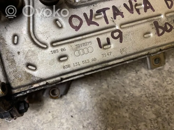 Skoda Octavia Mk2 (1Z) EGR valve cooler 03G131063E