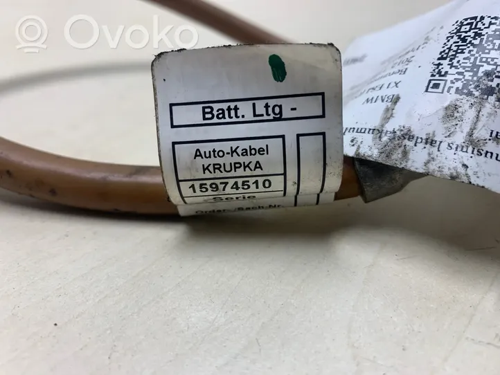 BMW X1 E84 Minus / Klema / Przewód akumulatora 15974510