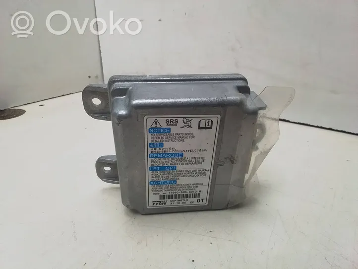 Honda Civic Airbag control unit/module 77960SMGG013M1