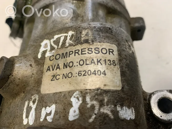 Opel Astra G Ilmastointilaitteen kompressorin pumppu (A/C) 620404