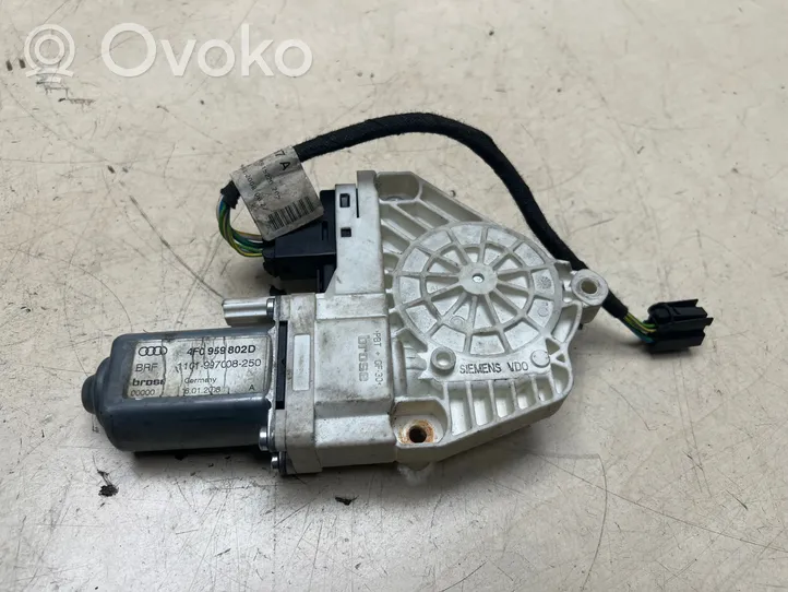 Audi A6 S6 C6 4F Etuoven ikkunan nostomoottori 4F0959802D