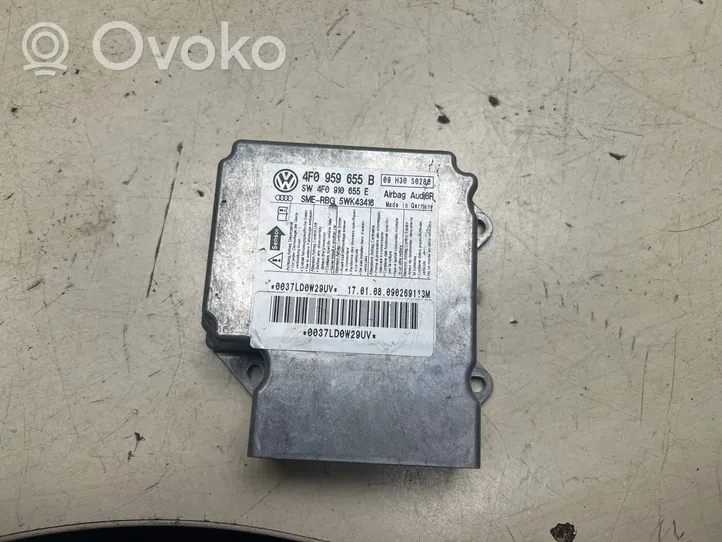 Audi A6 S6 C6 4F Gaisa spilvenu vadības bloks 4F0959655B