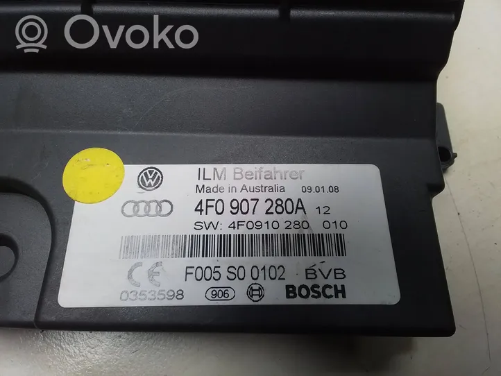 Audi A6 S6 C6 4F Power management control unit 4F0907280A