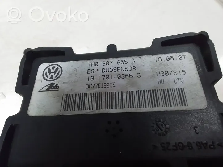 Volkswagen Touran I Sensor ESP de aceleración de frecuencia del intermitente 7H0907655A