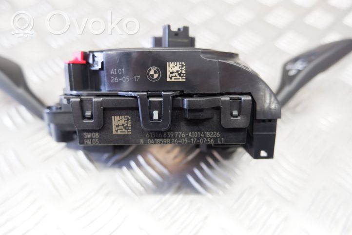 BMW 5 G30 G31 Leva/interruttore dell’indicatore di direzione e tergicristallo 61316839776