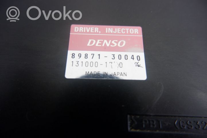 Lexus RX 450H Centralina/modulo impianto di iniezione 8987130040